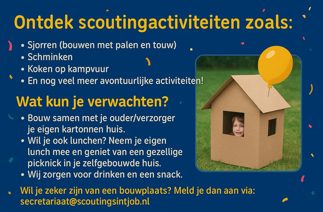 Buurtkinderfeest voor ons 65-jarig jubileum